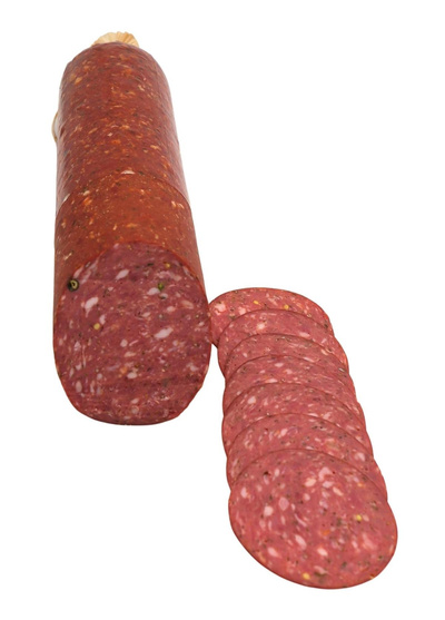 Produktfoto zu Wildpoltawa nach Art einer Kochsalami