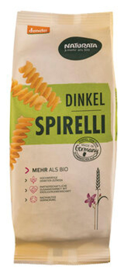 Produktfoto zu Nudeln helle Dinkelspirelli