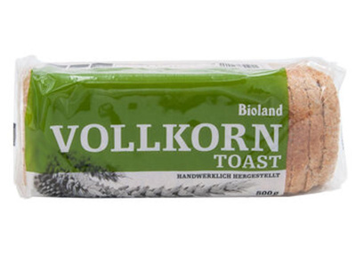 Produktfoto zu Weizen Vollkorntoast, 500 g, Das Backhaus