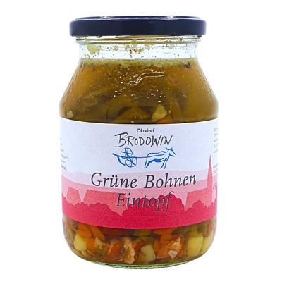 Produktfoto zu Grüne Bohneneintopf, 045l