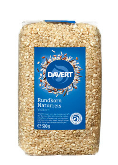 Produktfoto zu Reis, Rundkorn, natur, 500 g