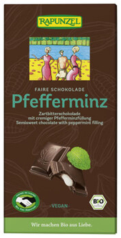 Produktfoto zu Pfefferminz Zartbitter Schoko-