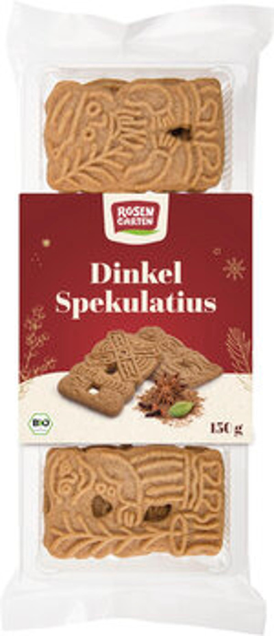 Produktfoto zu Dinkel Spekulatius, 150 g, Rosengarten