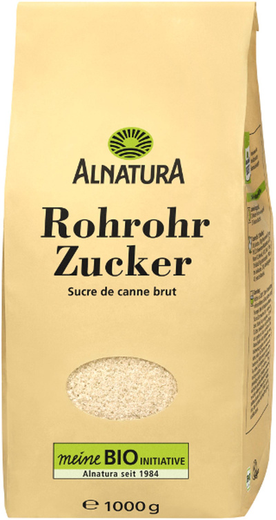 Produktfoto zu Rohrohrzucker 1 kg