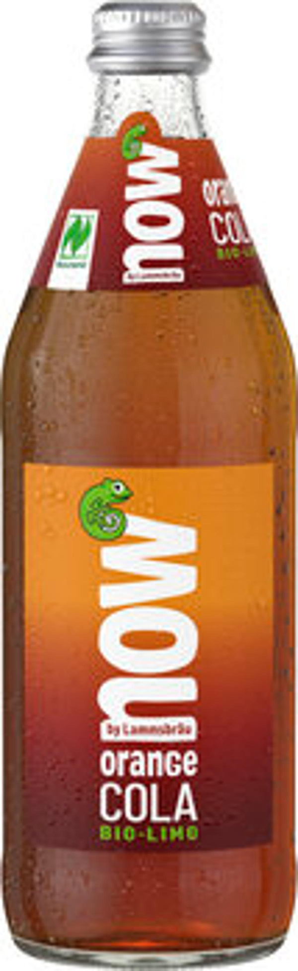 Produktfoto zu now Orange Cola, 0,5 l Neumarkter Lammsbräu