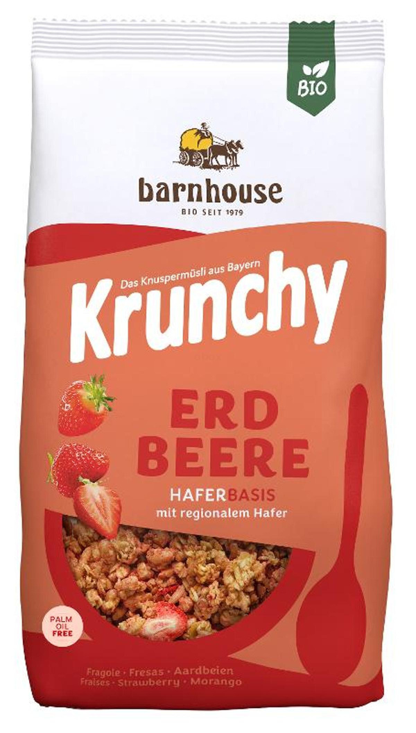 Produktfoto zu Krunchy Erdbeer, 375 g
