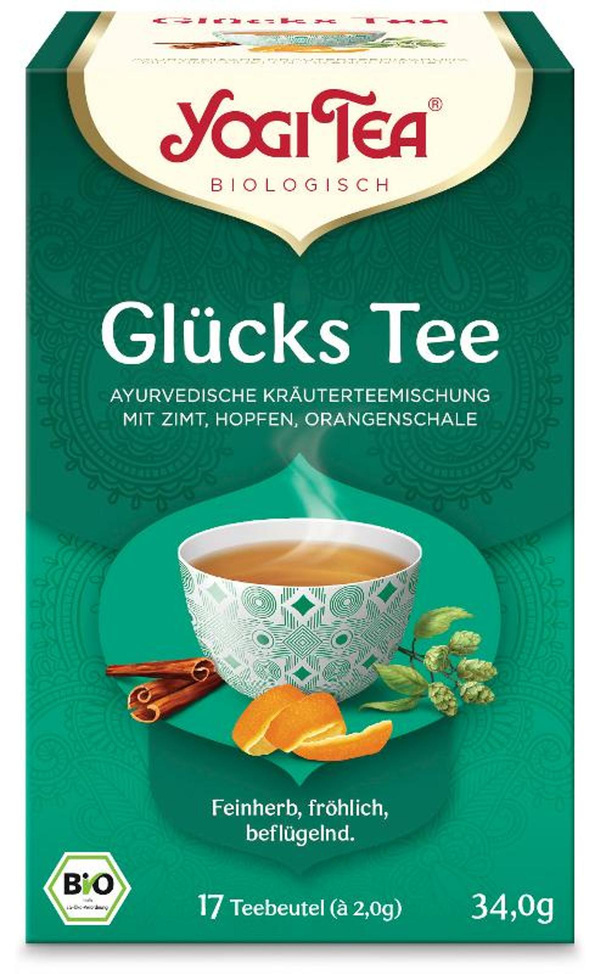 Produktfoto zu Tee Glückstee, 17 x 1,8 g