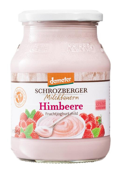 Produktfoto zu Joghurt Himbeere 3,5%  500g