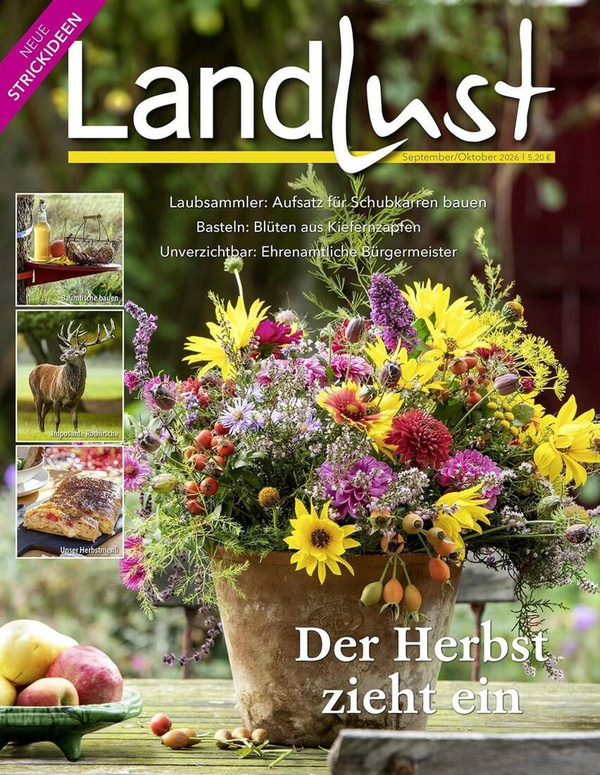 Produktfoto zu LandLust Magazin September-Oktober