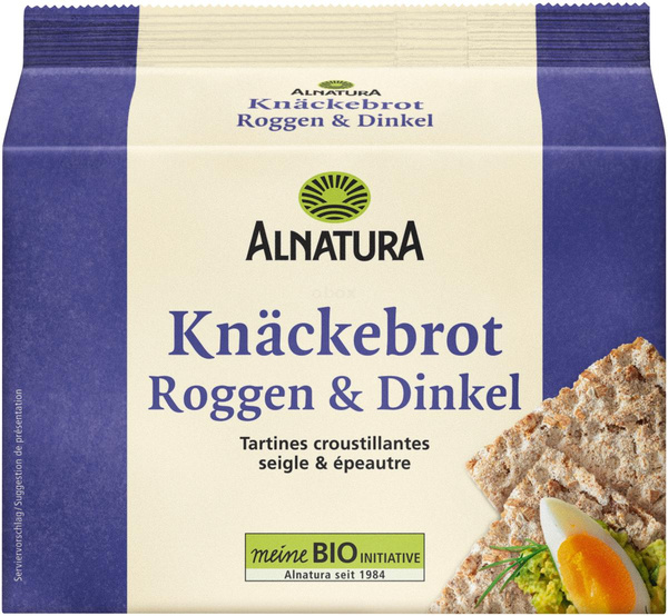Produktfoto zu Knäckebrot Roggen & Dinkel 250 g