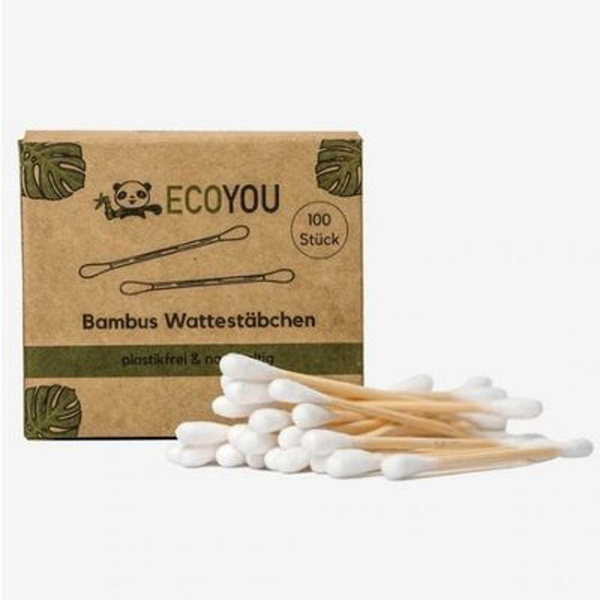 Produktfoto zu Bambus Wattestäbchen