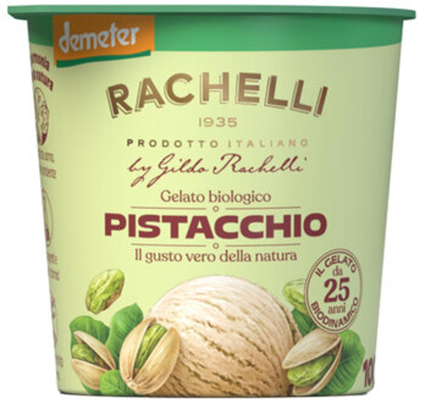 Produktfoto zu Rachelli Eis Pistazie 100g Bec