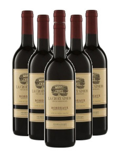 Produktfoto zu Wein Bordeaux Rouge 6 x 0,75 l