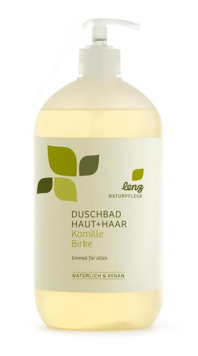 Produktfoto zu Duschbad Haut & Haar Kamille Birke