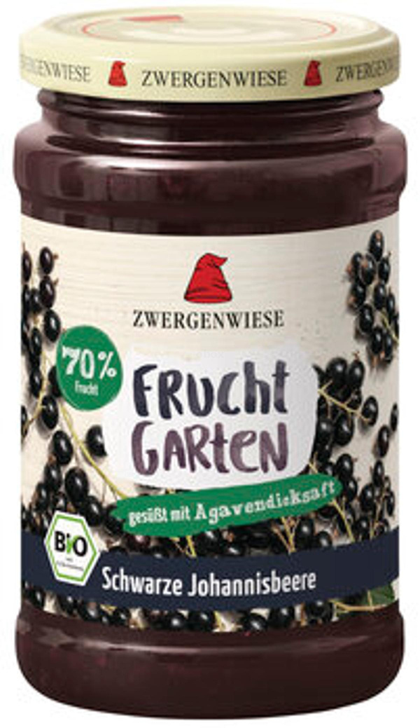 Produktfoto zu Fruchtgarten Schwarze Johannisbeere, 225 g