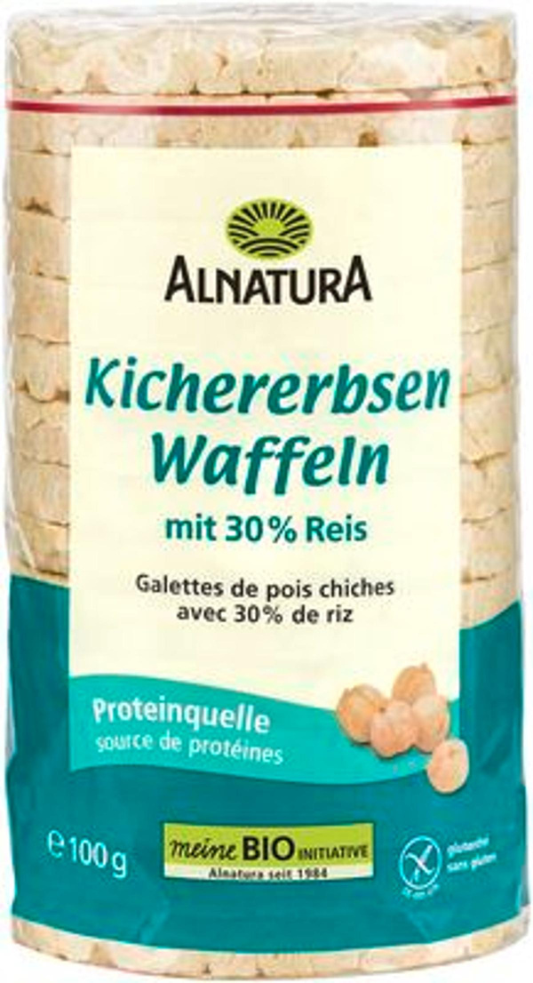 Produktfoto zu Kichererbsenwaffeln 100 g