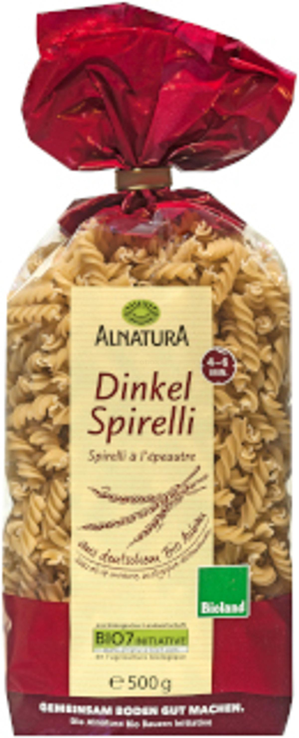 Produktfoto zu Dinkel Spirelli 500 g