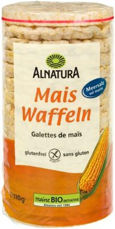 Produktfoto zu Maiswaffeln mit Meersalz, 110 g