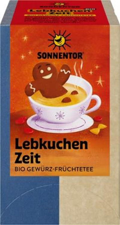 Produktfoto zu Lebkuchen Zeit Tee, 18 x,1,8 g, Sonnentor