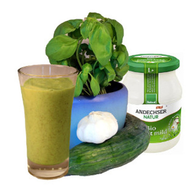 Produktfoto zu Gurke Dill Smoothie