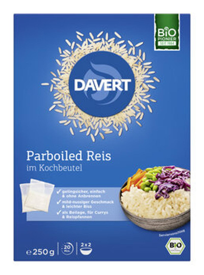 Produktfoto zu Parboiled Reis, im Kochbeutel