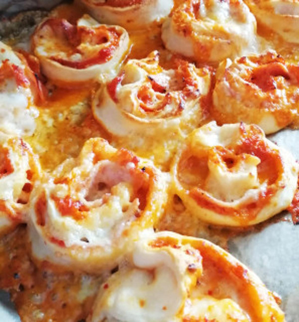 Produktfoto zu Pizza-Schnecken