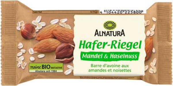 Produktfoto zu Haferriegel Mandel&Haselnuss 60 g