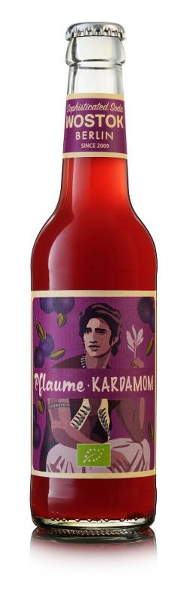 Produktfoto zu Wostok Pflaume Kardamom  0,33 l