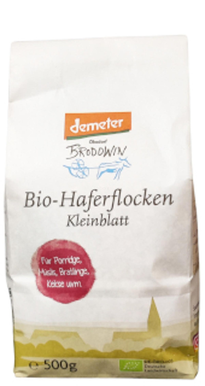 Produktfoto zu Brodowiner Haferflocken