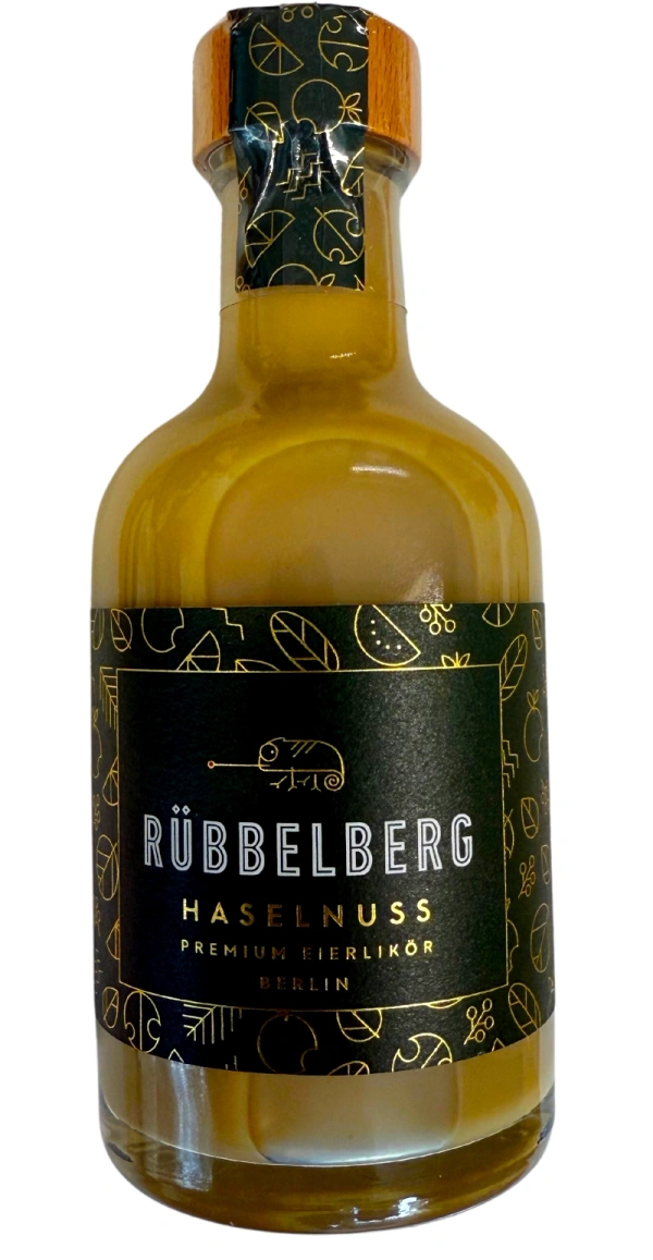 Produktfoto zu Eierlikör mit Haselnuss, 200 ml Rübbelberg