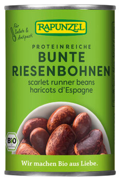 Produktfoto zu Bunte Riesenbohnen in der Dose
