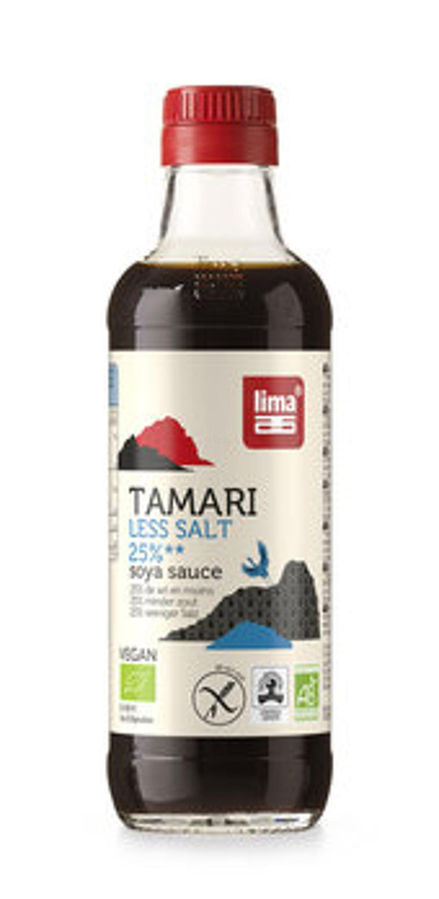 Produktfoto zu Tamari, 25% weniger Salz 250ml