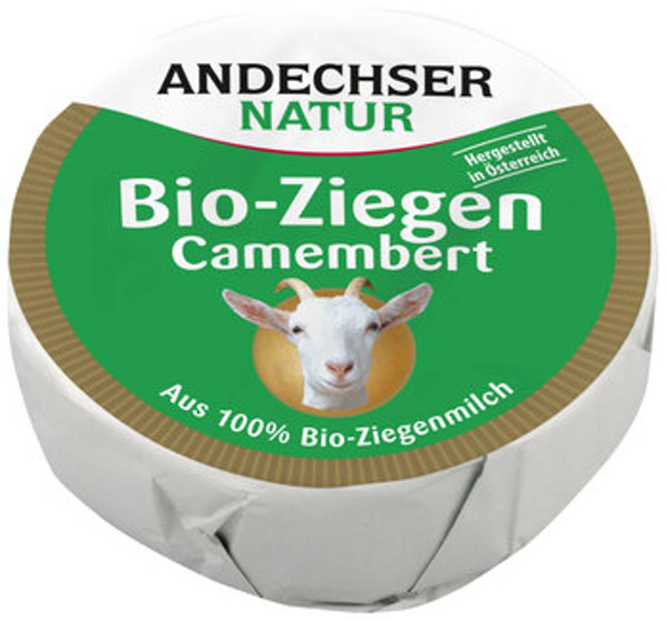 Produktfoto zu AN Ziegencamembert, 100 g