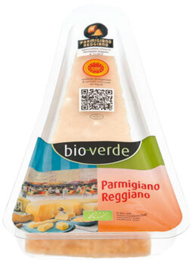 Produktfoto zu Parmigiano Reggiano, 125 g bio-verde