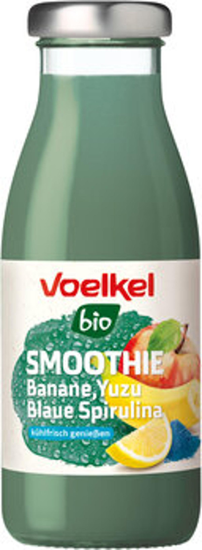 Produktfoto zu Smoothie Banane Yuzu Blaue Spirulina, 250 ml