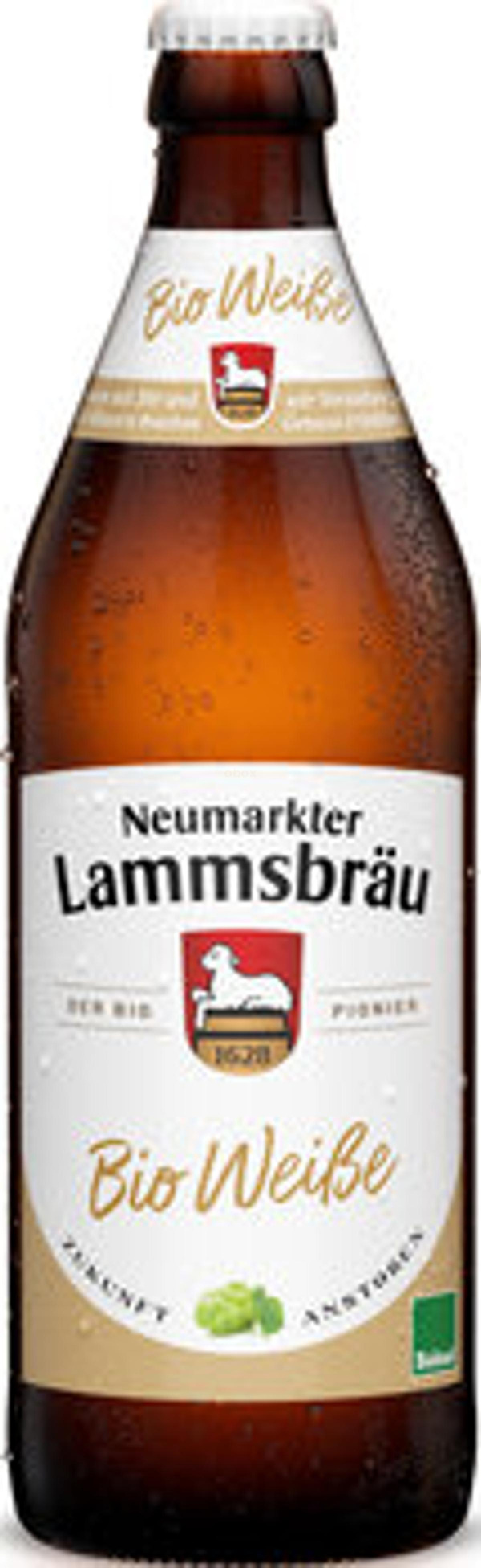 Produktfoto zu Lammsbräu Helles Hefeweizen, Weiße, 10 x 0,5 l