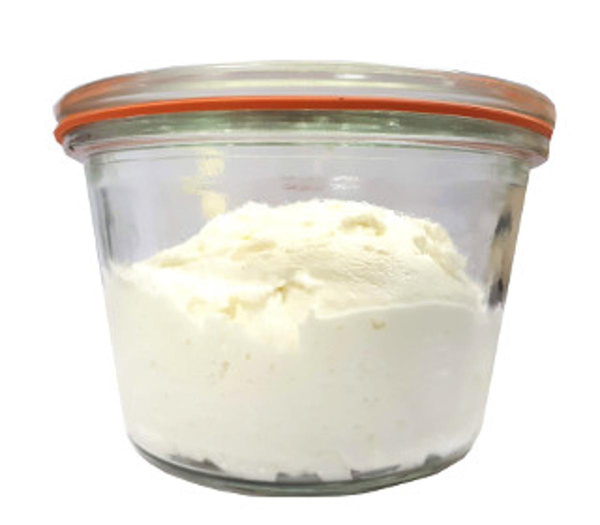 Produktfoto zu Frischkäse, natur im Glas
