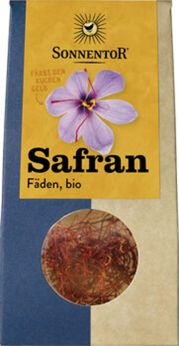 Produktfoto zu Safranfäden, 0,5 g, Sonnentor