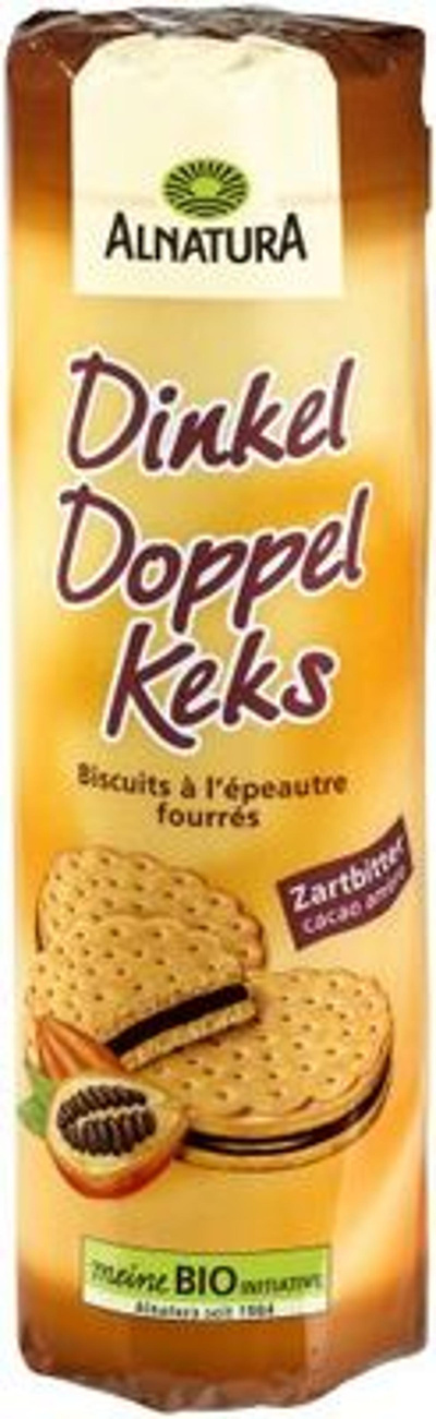 Produktfoto zu Dinkel Doppelkeks Zartbitter