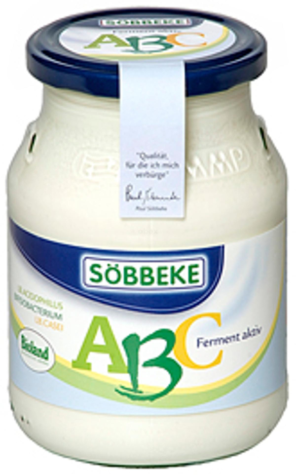 Produktfoto zu Joghurt ABC probiotisch, 500 g, Söbbeke