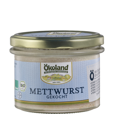 Produktfoto zu Gourmet Mettwurst gekocht, 160 g