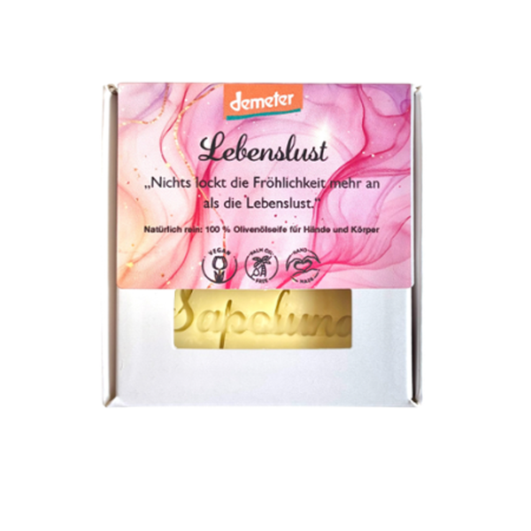 Produktfoto zu Olivenöl-Seife Lebenslust, 70g