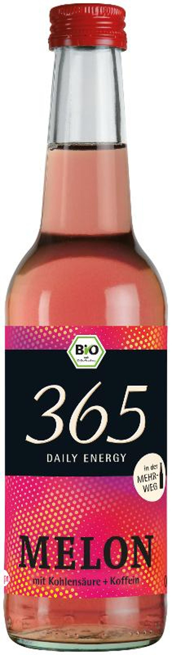 Produktfoto zu 365 bio Energydrink Melone, 12 x 0,33 l