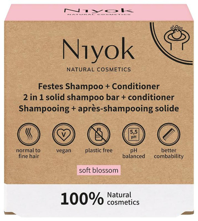 Produktfoto zu Soft Blossom festes Shampoo &