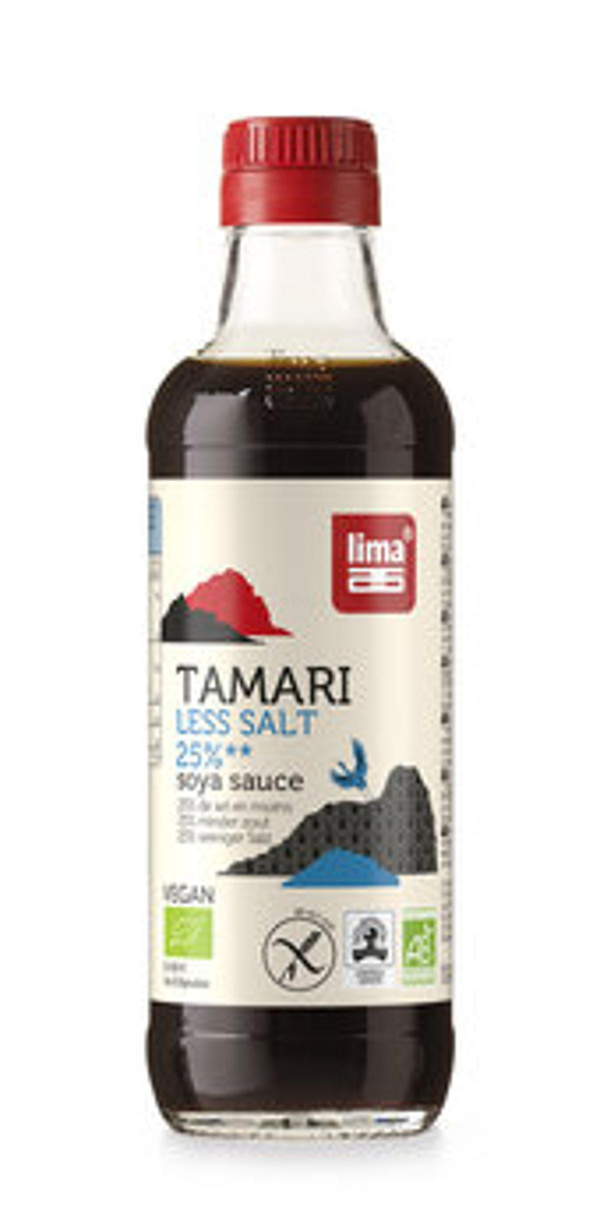 Produktfoto zu Tamari, 25% weniger Salz 250ml