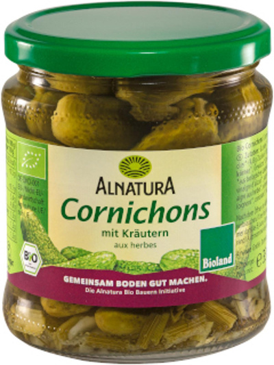 Produktfoto zu Cornichons Marschland 370ml