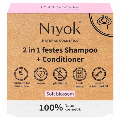 Produktfoto zu Soft Blossom festes Shampoo &