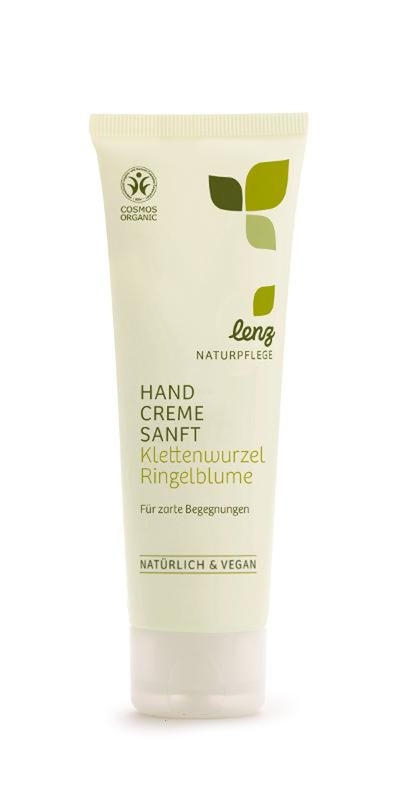 Produktfoto zu Handcreme sanft Klettenwurzel Ringelblume  75 ml, Lenz Naturpflege