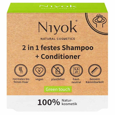 Produktfoto zu Green Touch festes Shampoo &