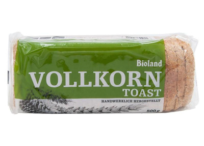 Produktfoto zu Weizen Vollkorntoast, 500 g, Das Backhaus